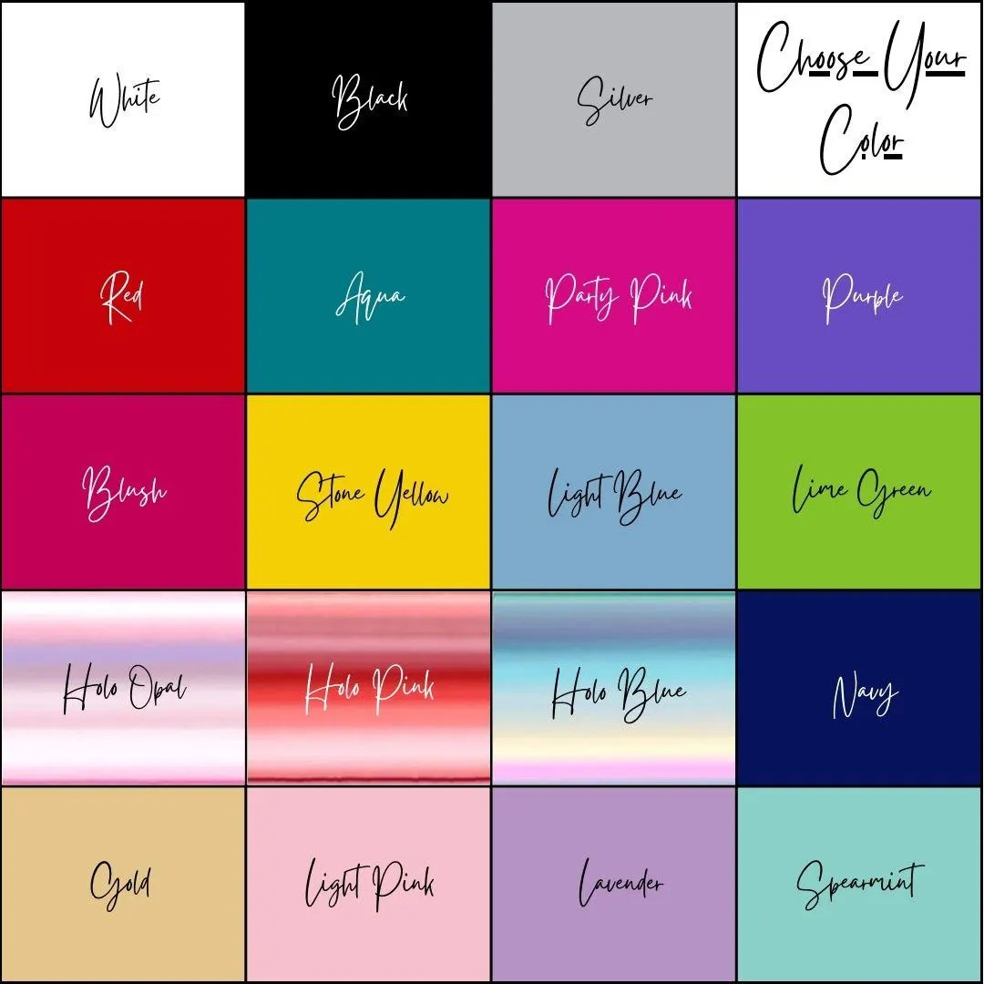 ATEEZ/ATINY Heart Vinyl Decal (19 Colors to Choose From!)