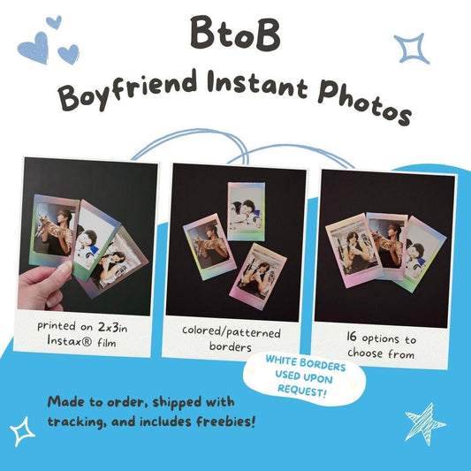 BTOB Boyfriend Material Instant Photos