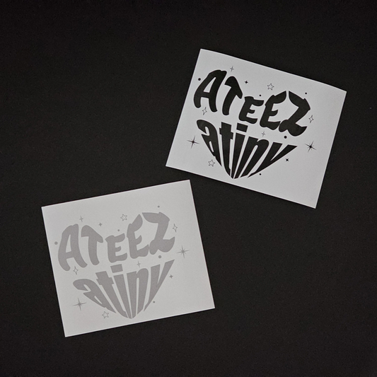 ATEEZ/ATINY Heart Vinyl Decal (19 Colors to Choose From!)
