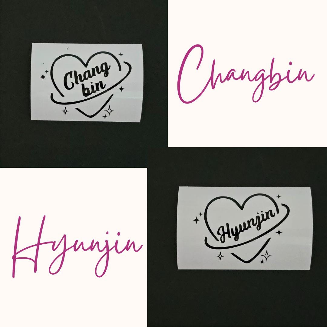 SKZ Planet Heart Vinyl Decals
