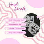 SKZ Heart Vinyl Decals