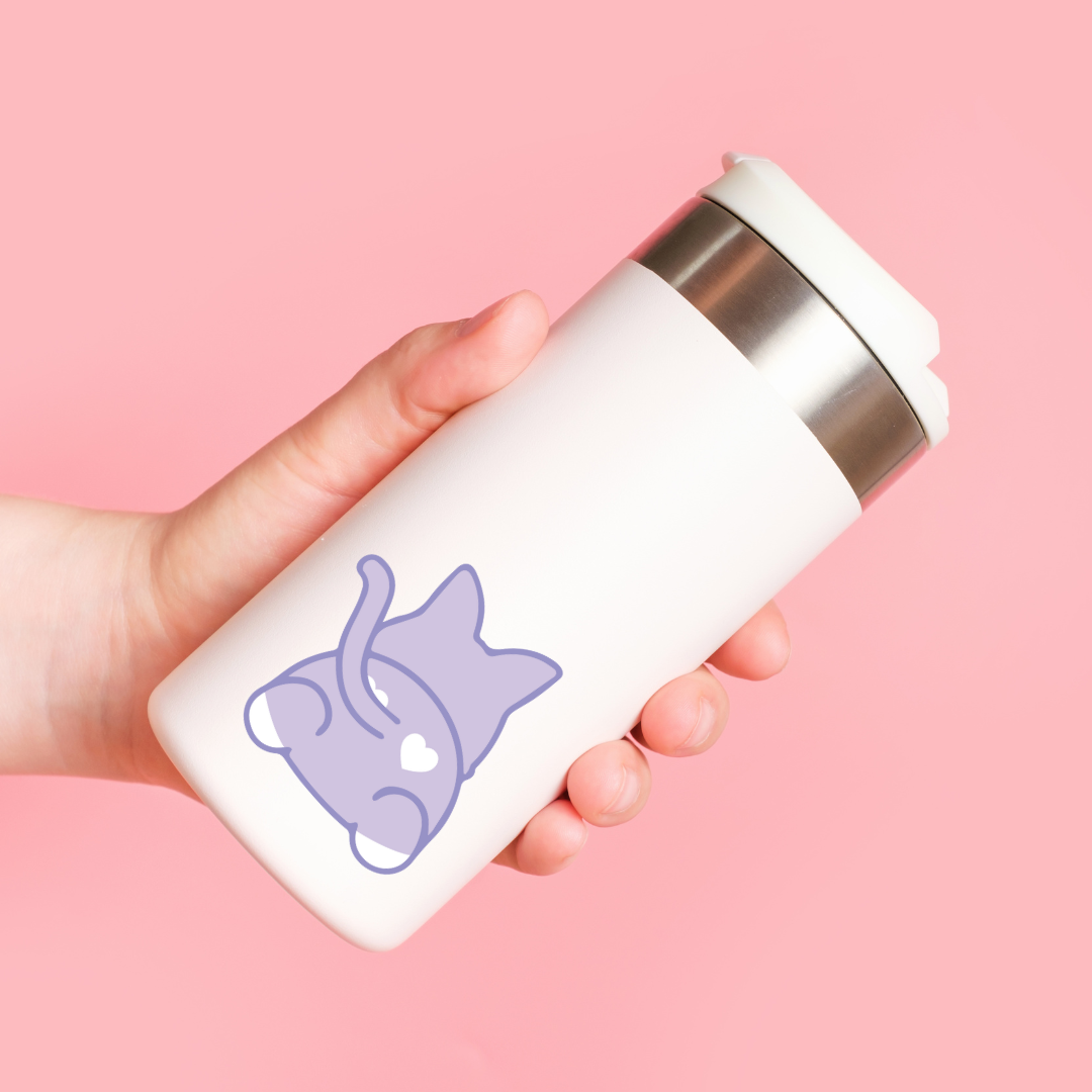 ATEEZ Aniteez Glossy Tail Die-Cut Stickers