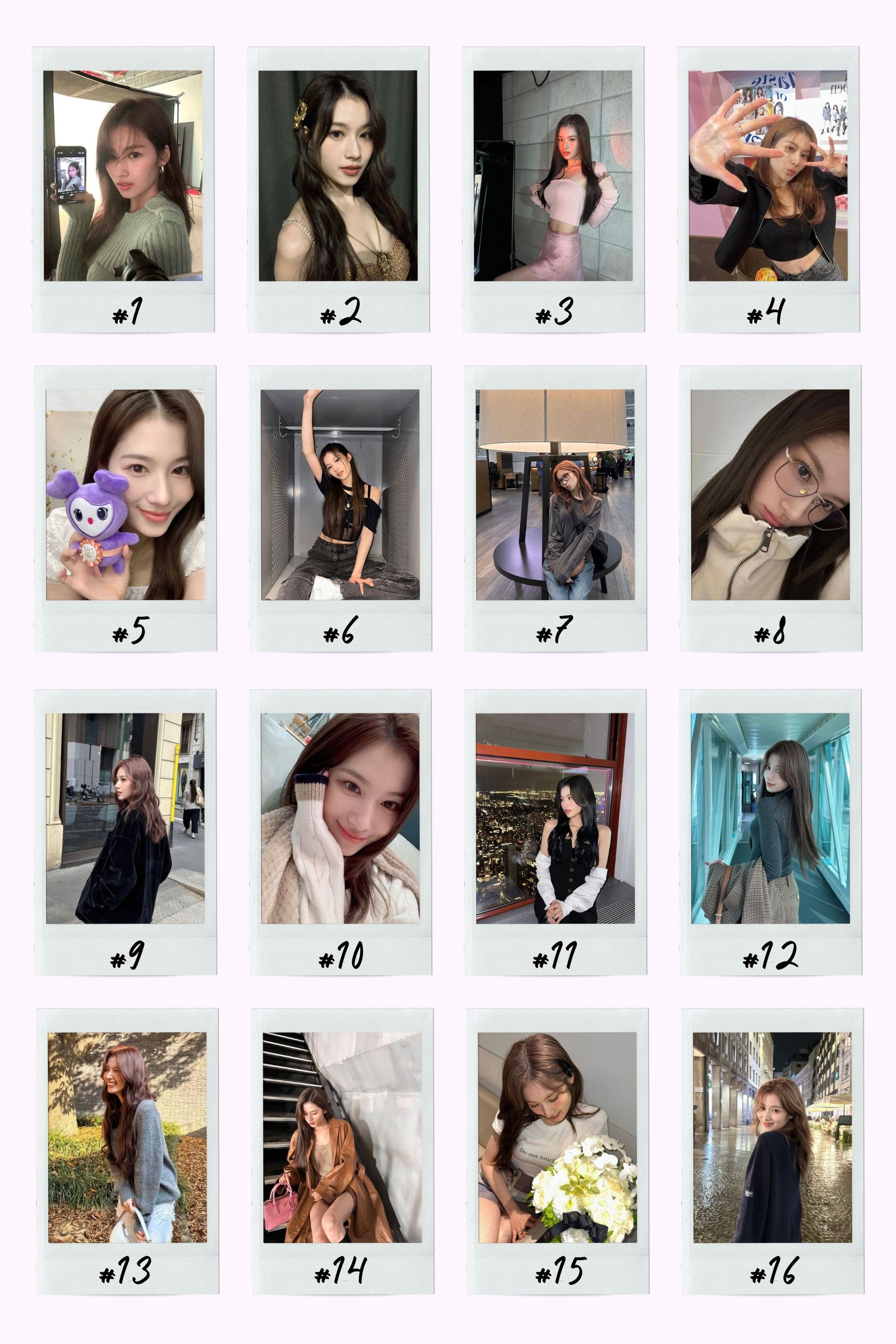 Twice Girlfriend Material Instant Photos