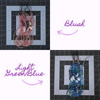 Customized Kpop Lightstick Wrist Strap Keychain