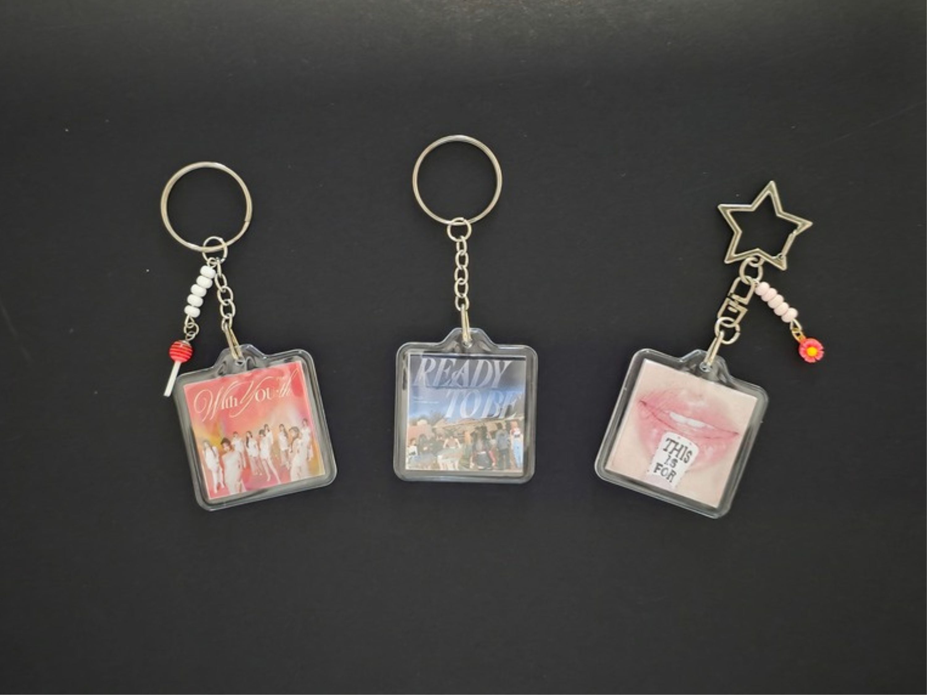 Twice Album Cover Keychains