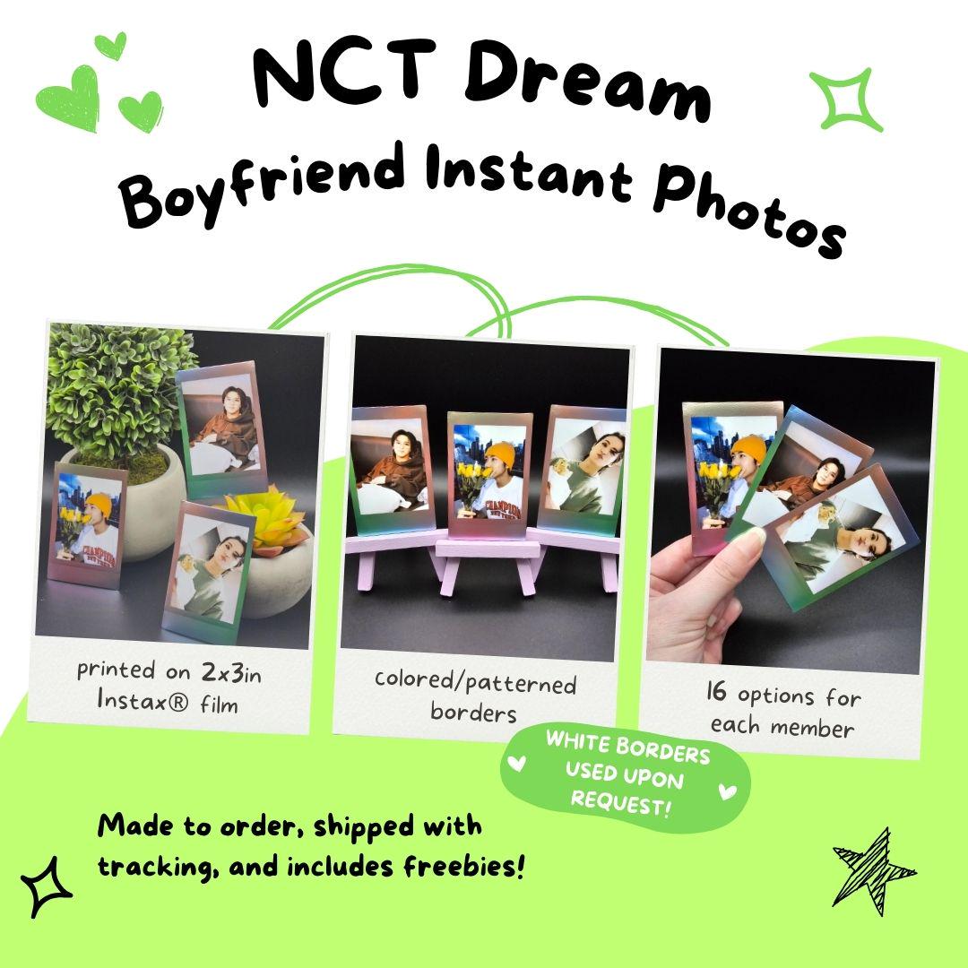 NCT Dream Boyfriend Material Instant Photos