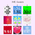 IVE Album Cover Keychains
