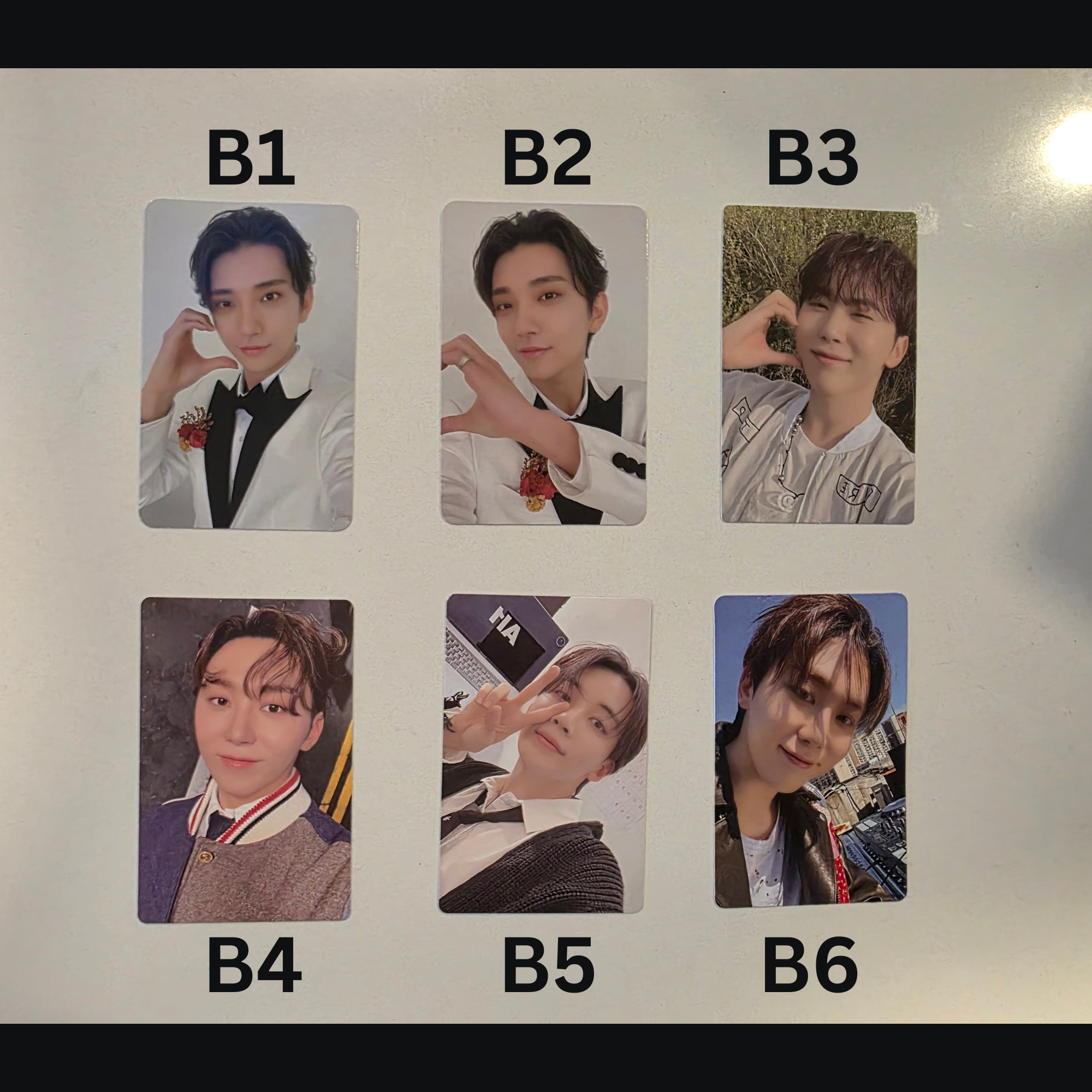 Assorted Seventeen Official Photocards (Happy Burstday, 17 Is Right Here, FML, Membership, etc.)