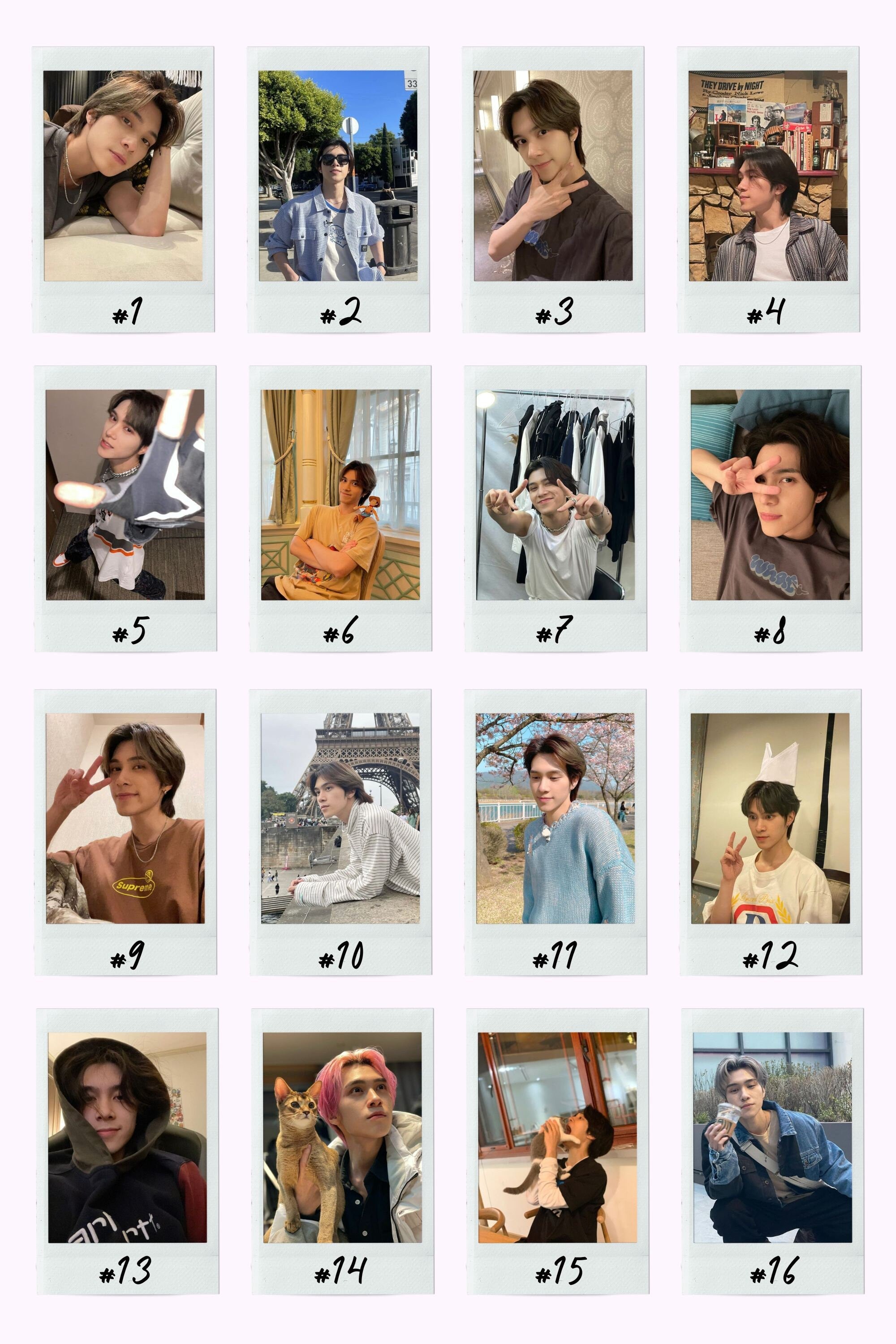 WayV Boyfriend Material Instant Photos