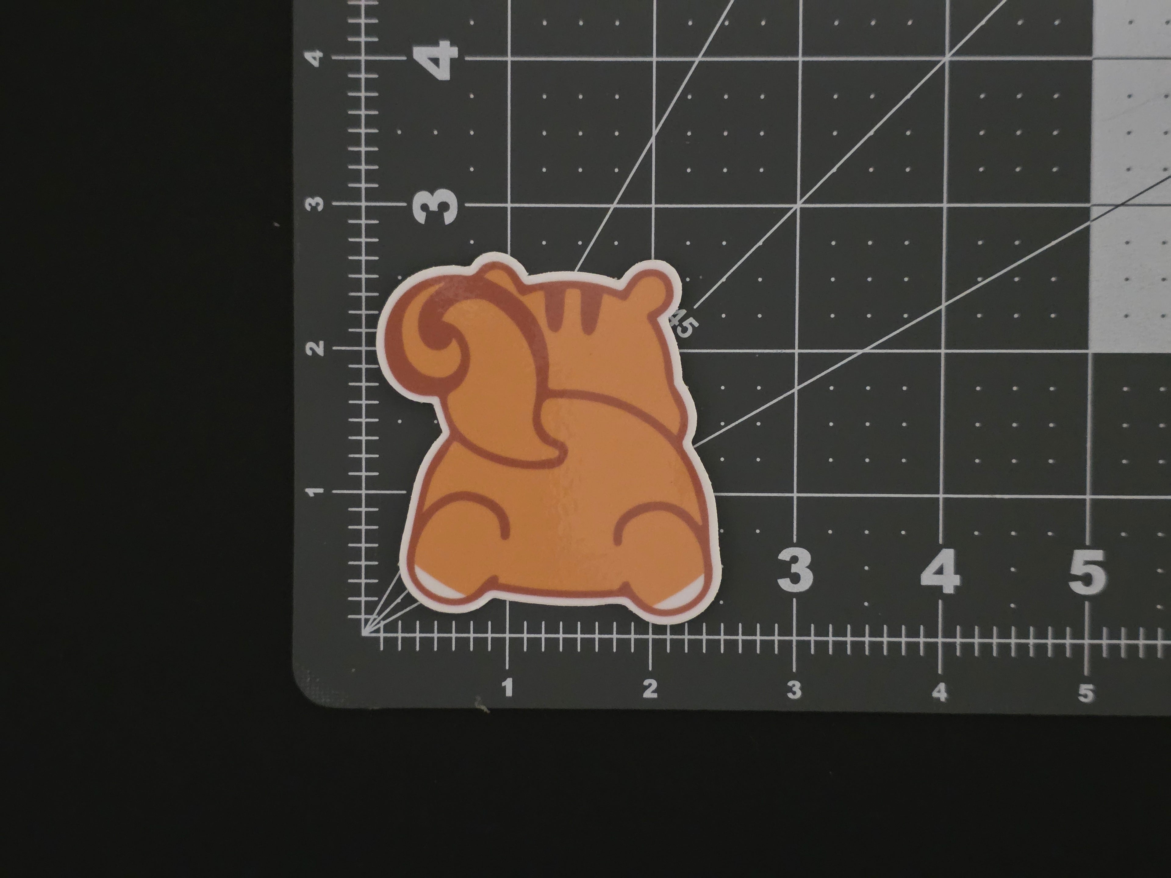 ATEEZ Aniteez Glossy Tail Die-Cut Stickers