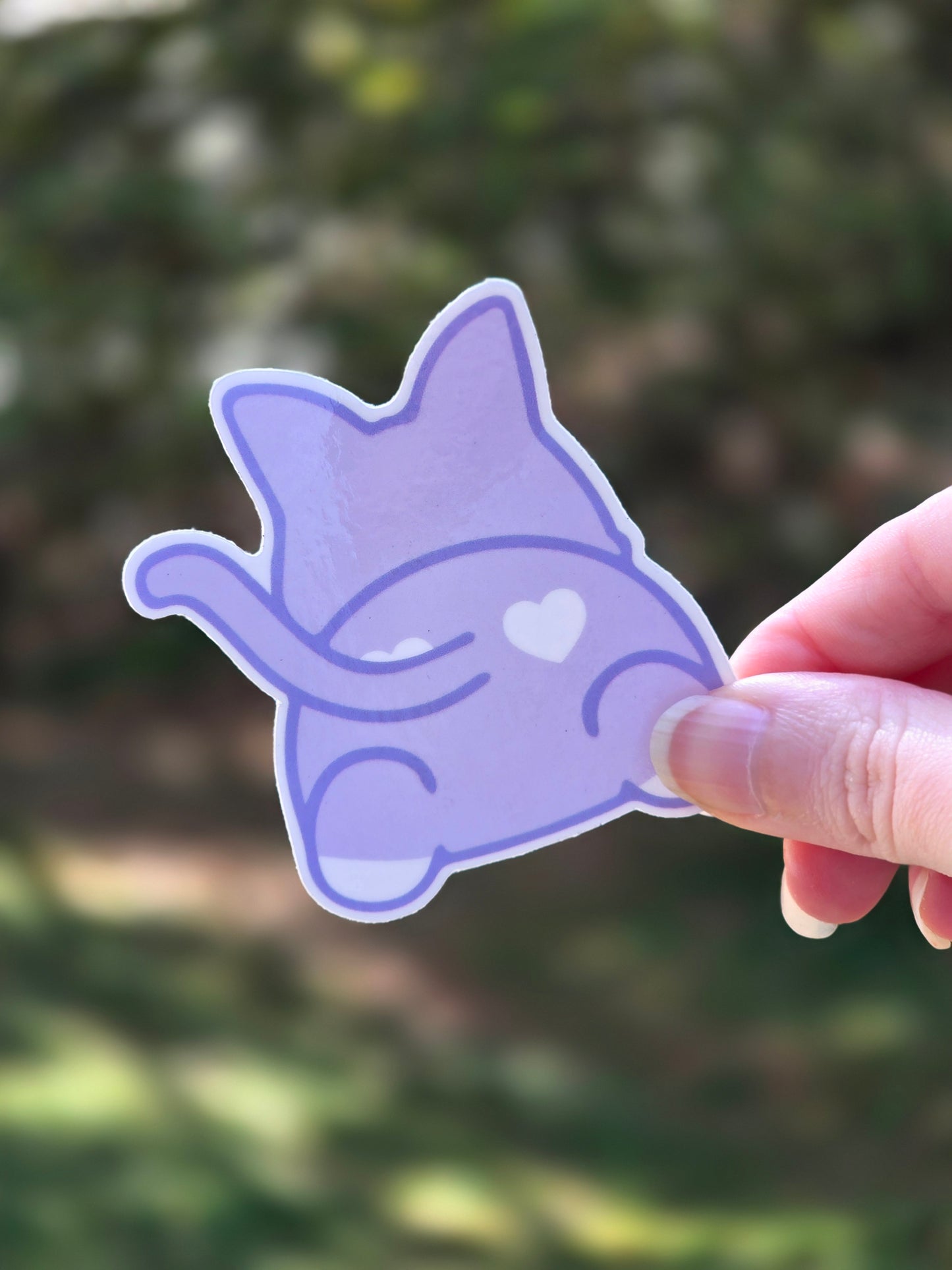 ATEEZ Aniteez Glossy Tail Die-Cut Stickers