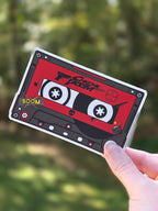 SKZ "Chk Chk Boom" Inspired Cassette-Style Die Cut Sticker