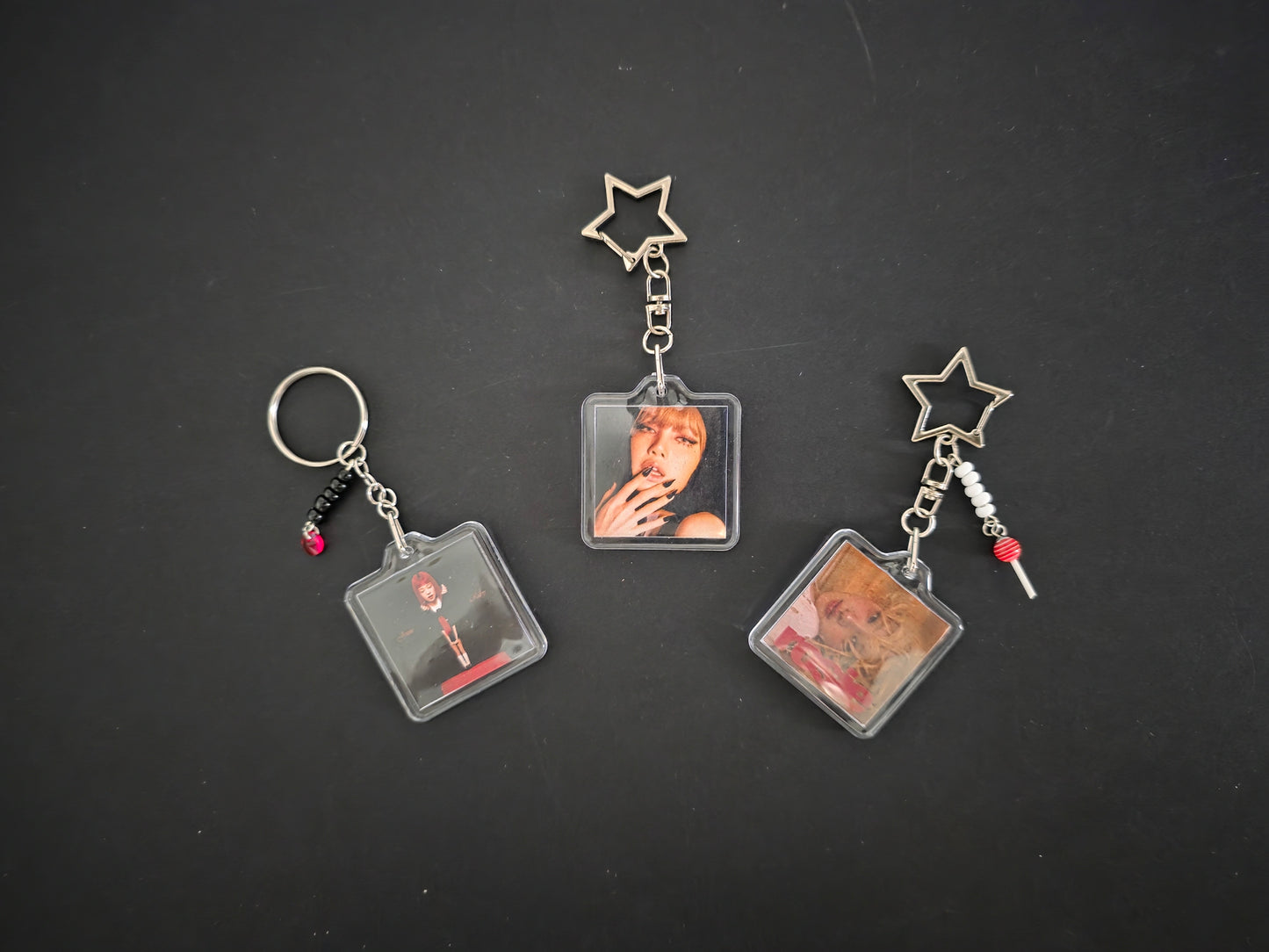 Blackpink Album Cover Keychains