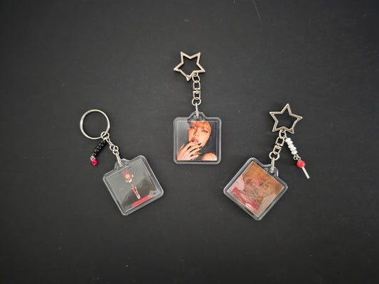 Blackpink Album Cover Keychains