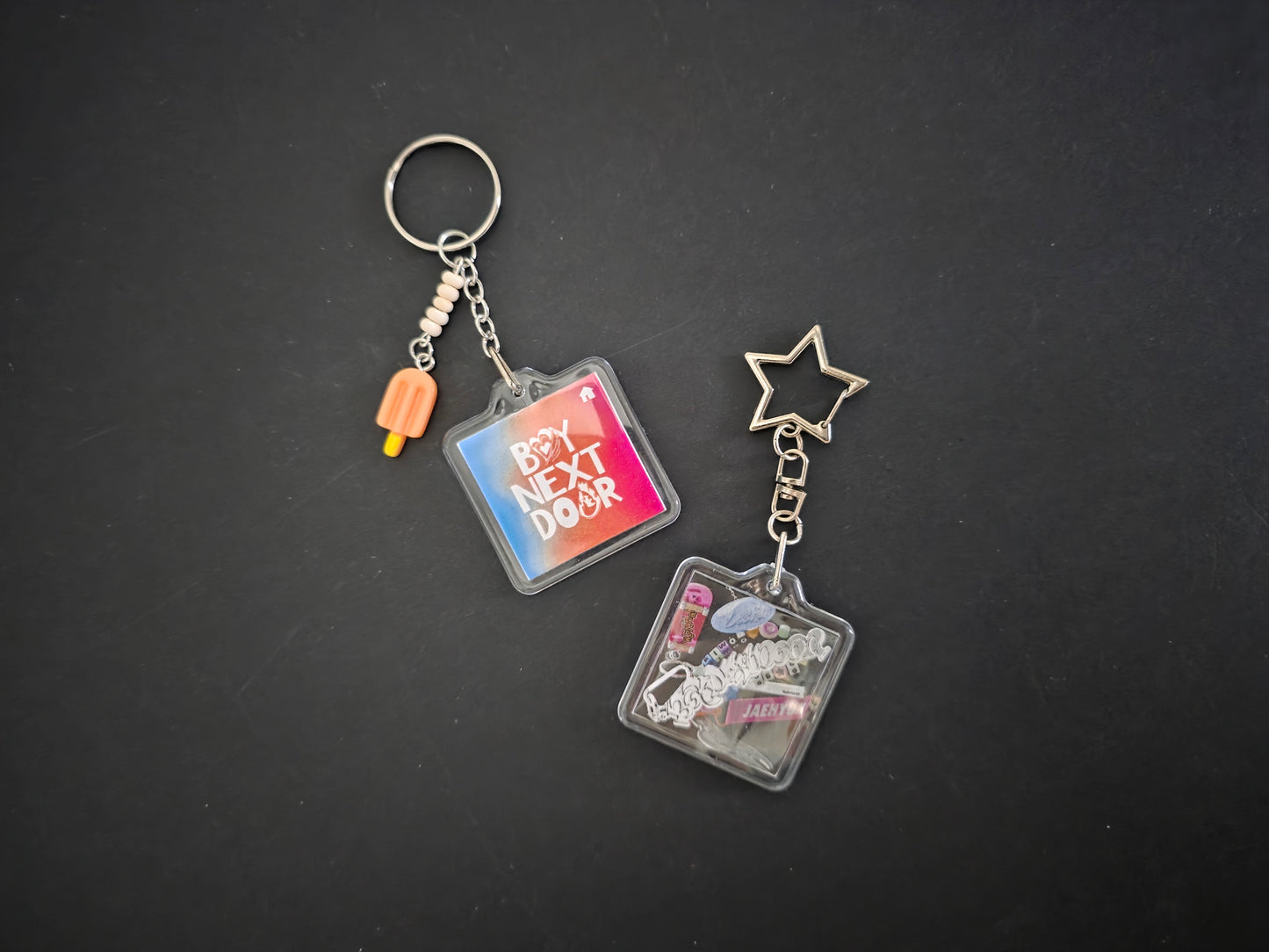 BoyNextDoor Album Cover Keychains