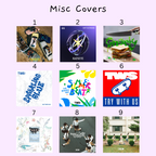 Misc. Kpop Album Cover Keychains