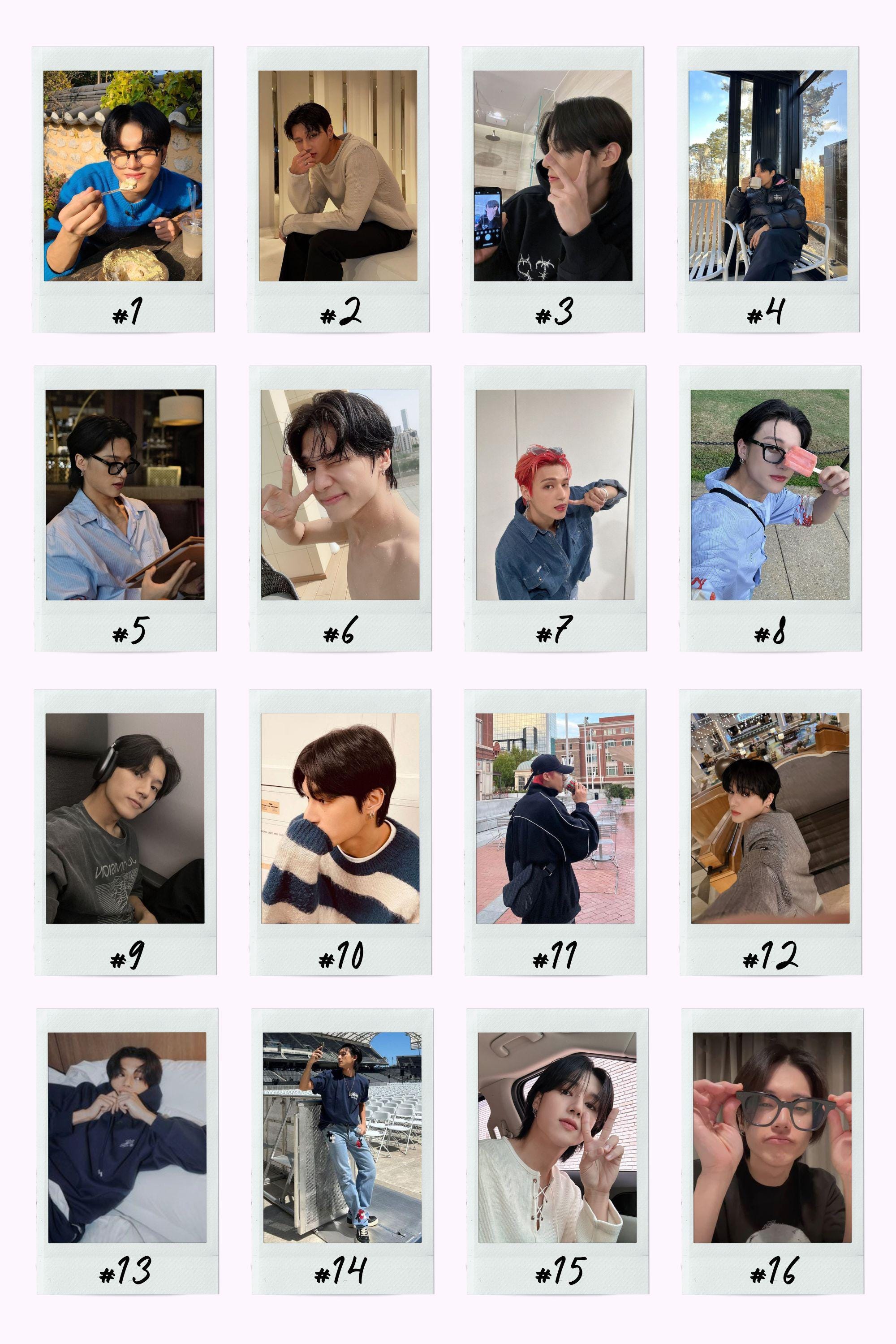 ATEEZ Boyfriend Material Instant Photos