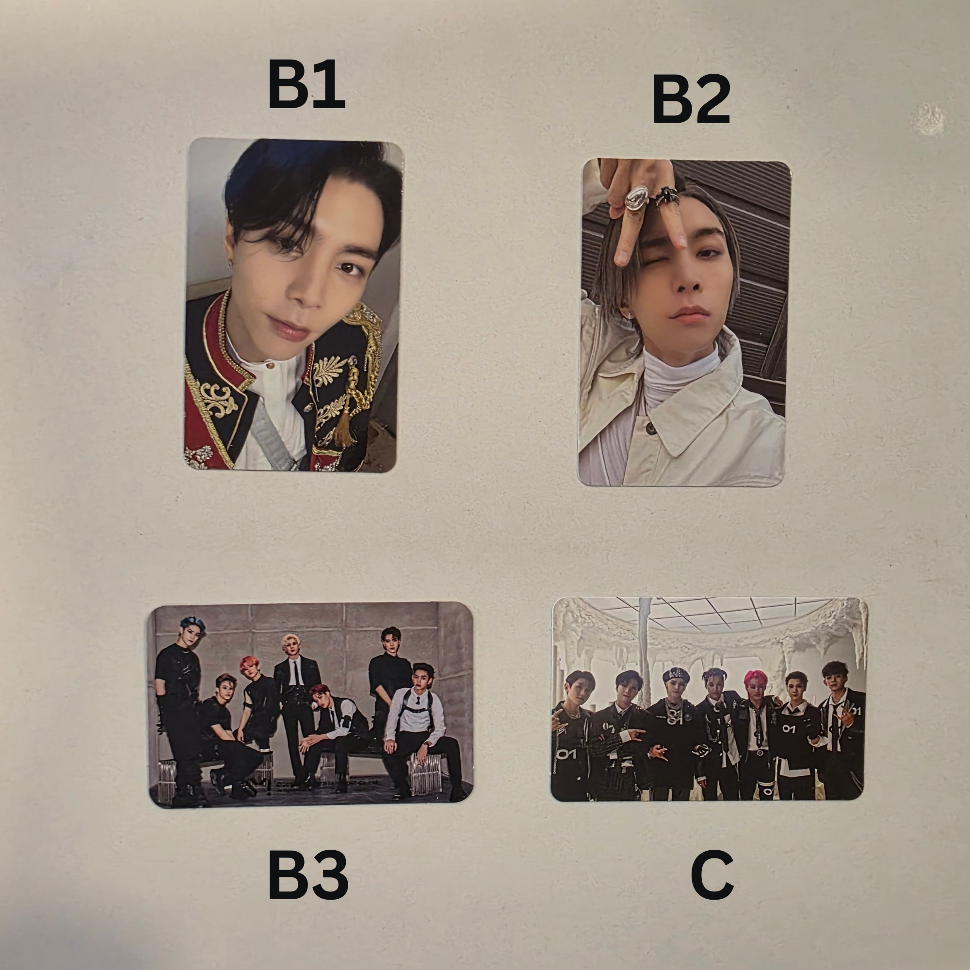 Assorted Official NCT/SuperM Photocards (Walk, Sticker, Ay-Yo, etc.)
