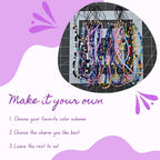 Customized Kpop Lightstick Wrist Strap Keychain