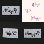SVT Member Names Vinyl Decals (19 Colors to Choose From!)
