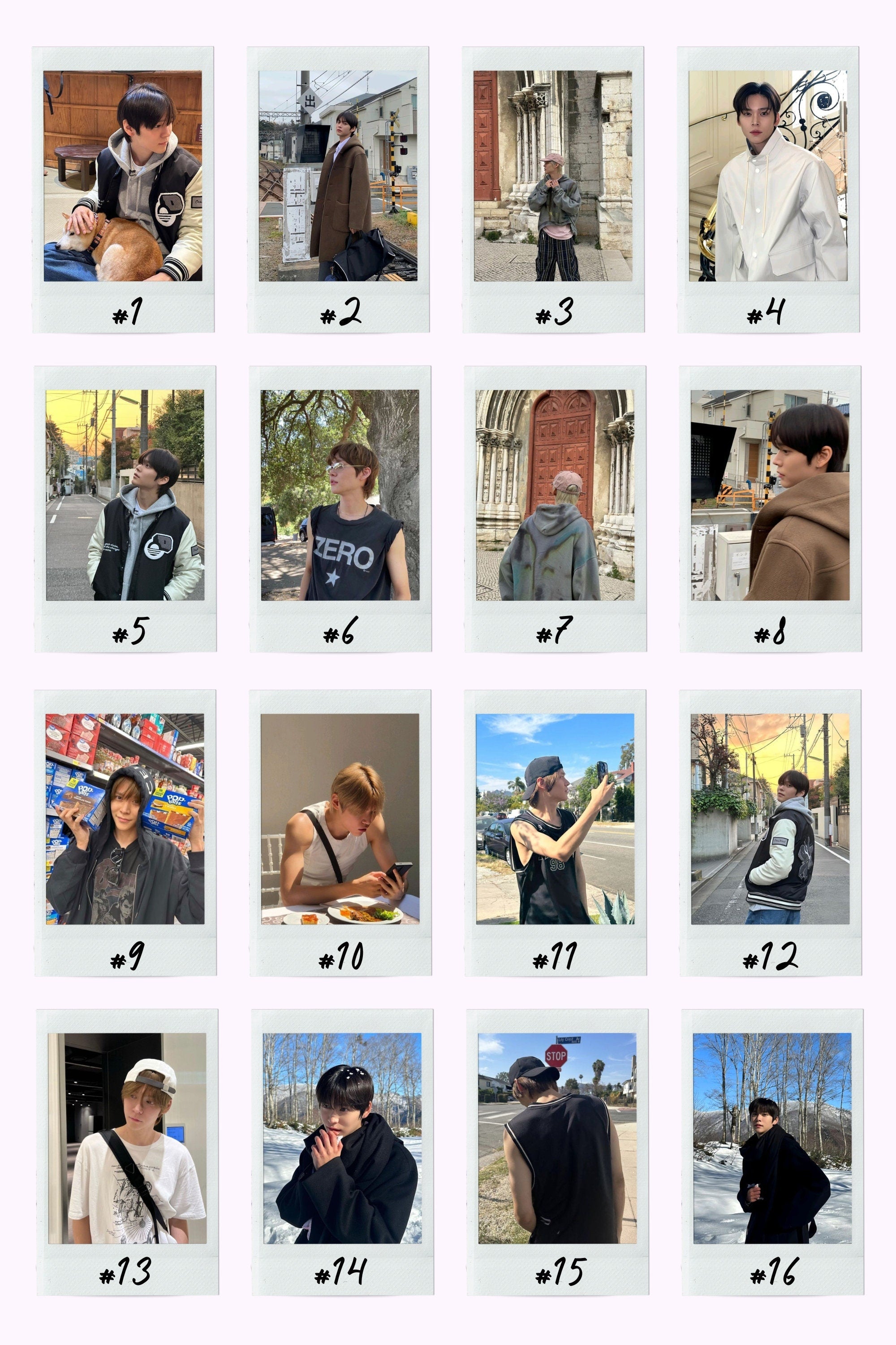 RIIZE Boyfriend Material Instant Photos
