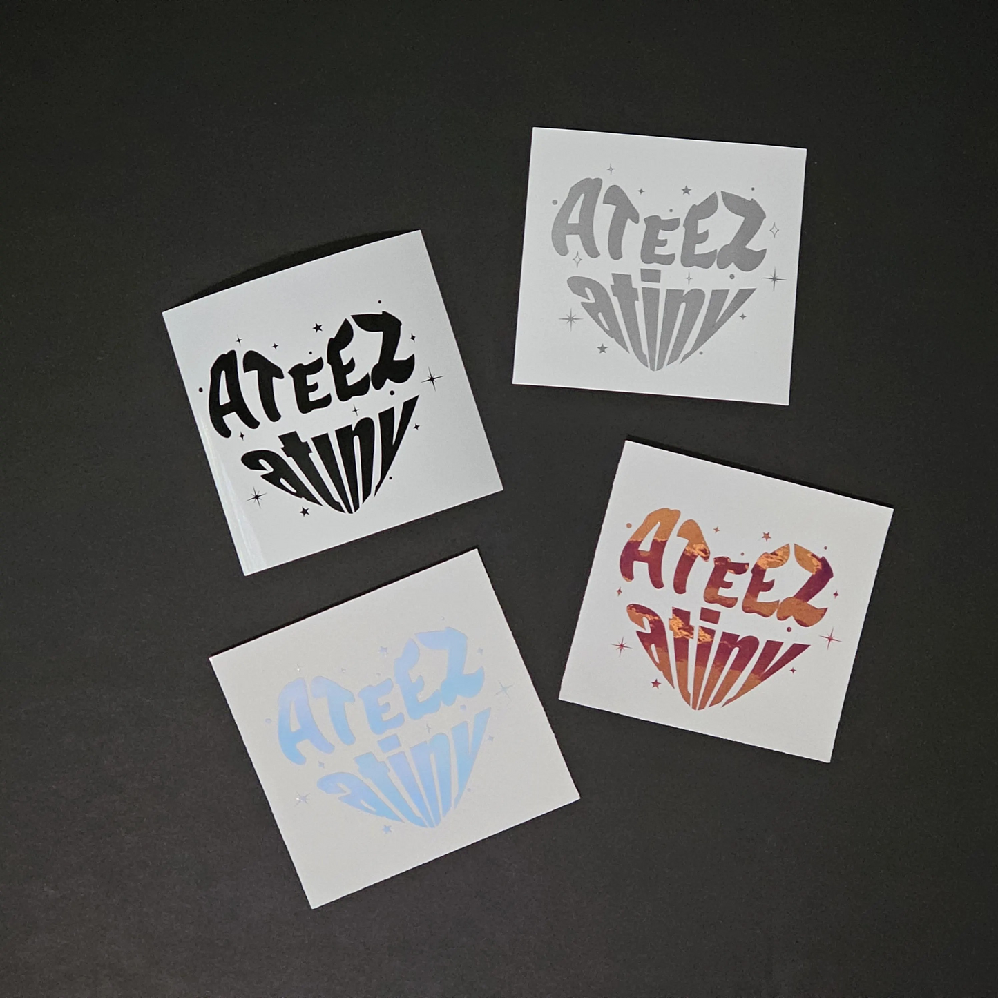 ATEEZ/ATINY Heart Vinyl Decal (19 Colors to Choose From!)