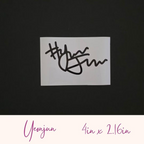 TXT Autograph Vinyl Decals (19 Colors to Choose From!)