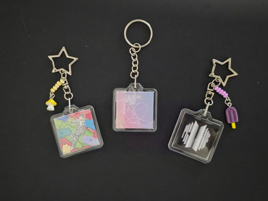 BTS Album Cover Keychains