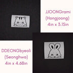 ATEEZ Aniteez Character Peeker Vinyl Decals