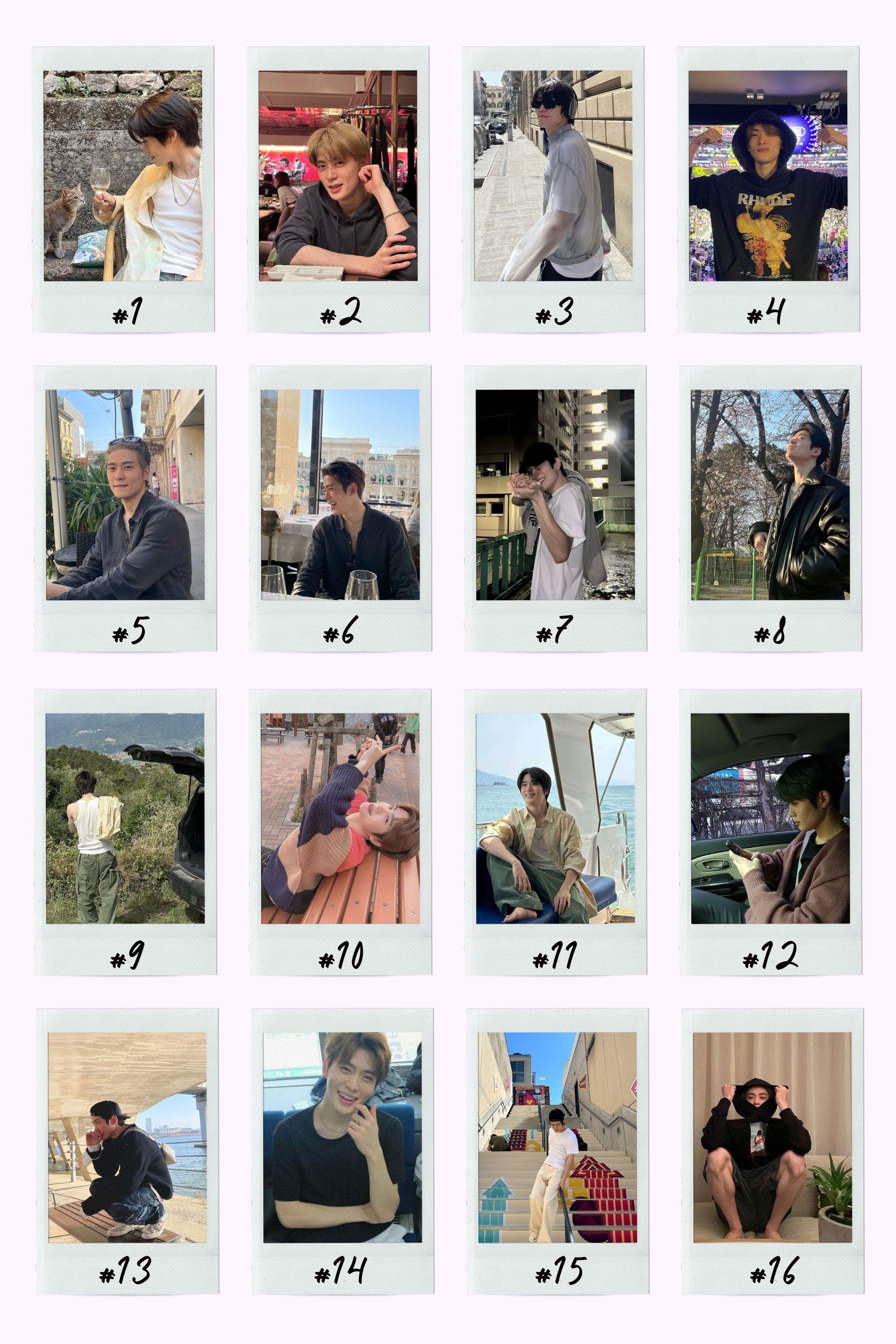 NCT 127 Boyfriend Material Instant Photos