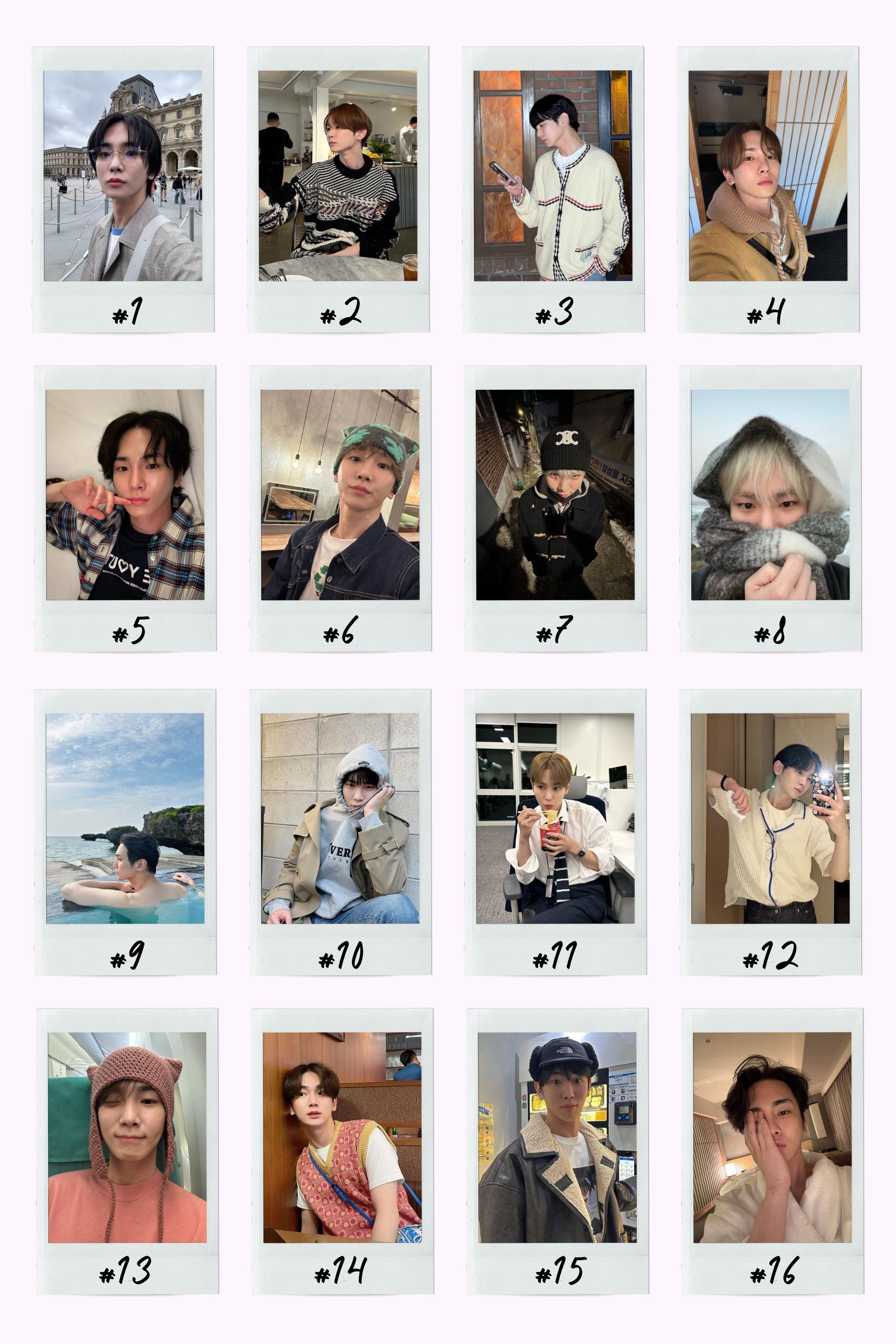 SHINee Boyfriend Material Instant Photos