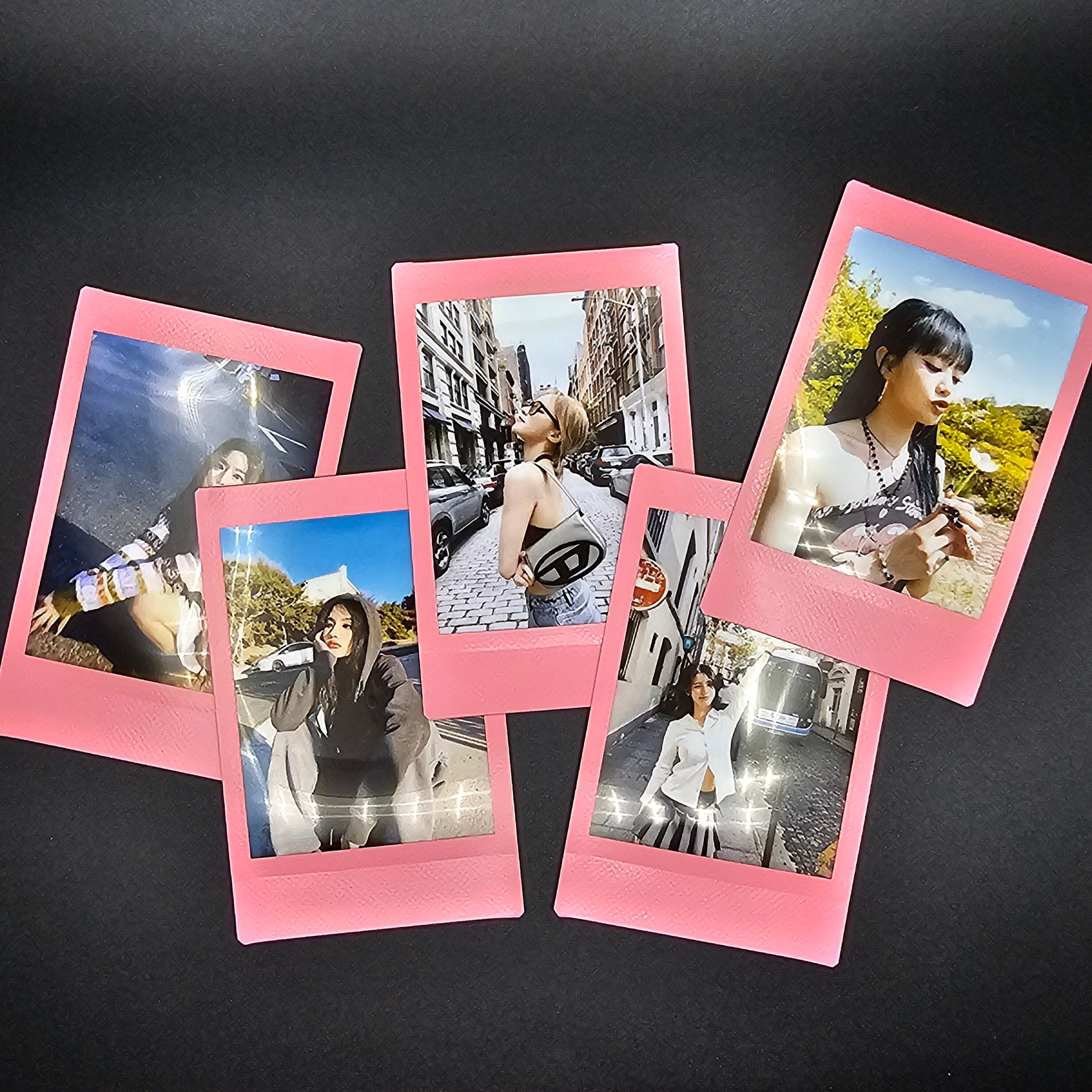 I-DLE Girlfriend Material Instant Photos