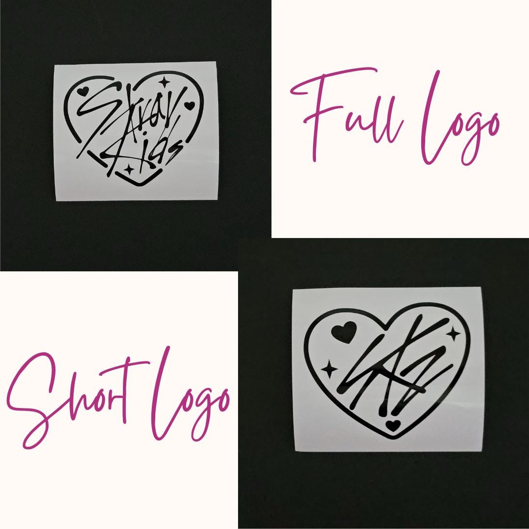 SKZ Heart Vinyl Decals