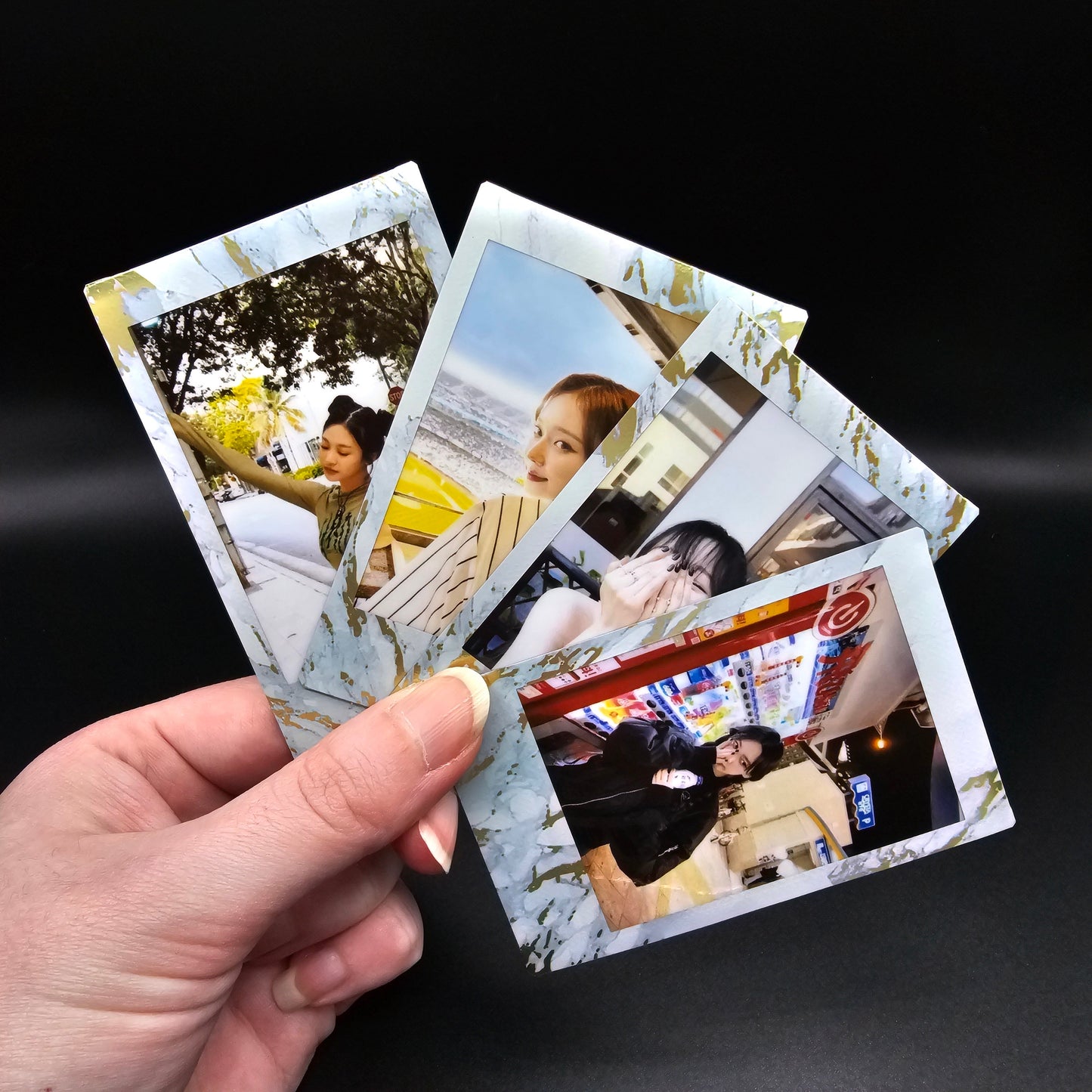 aespa Girlfriend Instant Photos