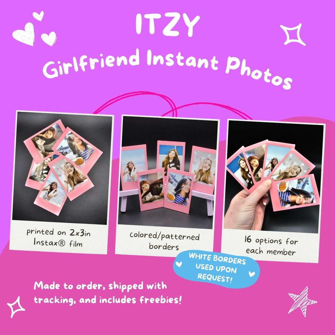ITZY Girlfriend Material Instant Photos