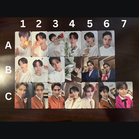 Assorted Seventeen Official Photocards (Spill the Feels / 17 Is Right Here)