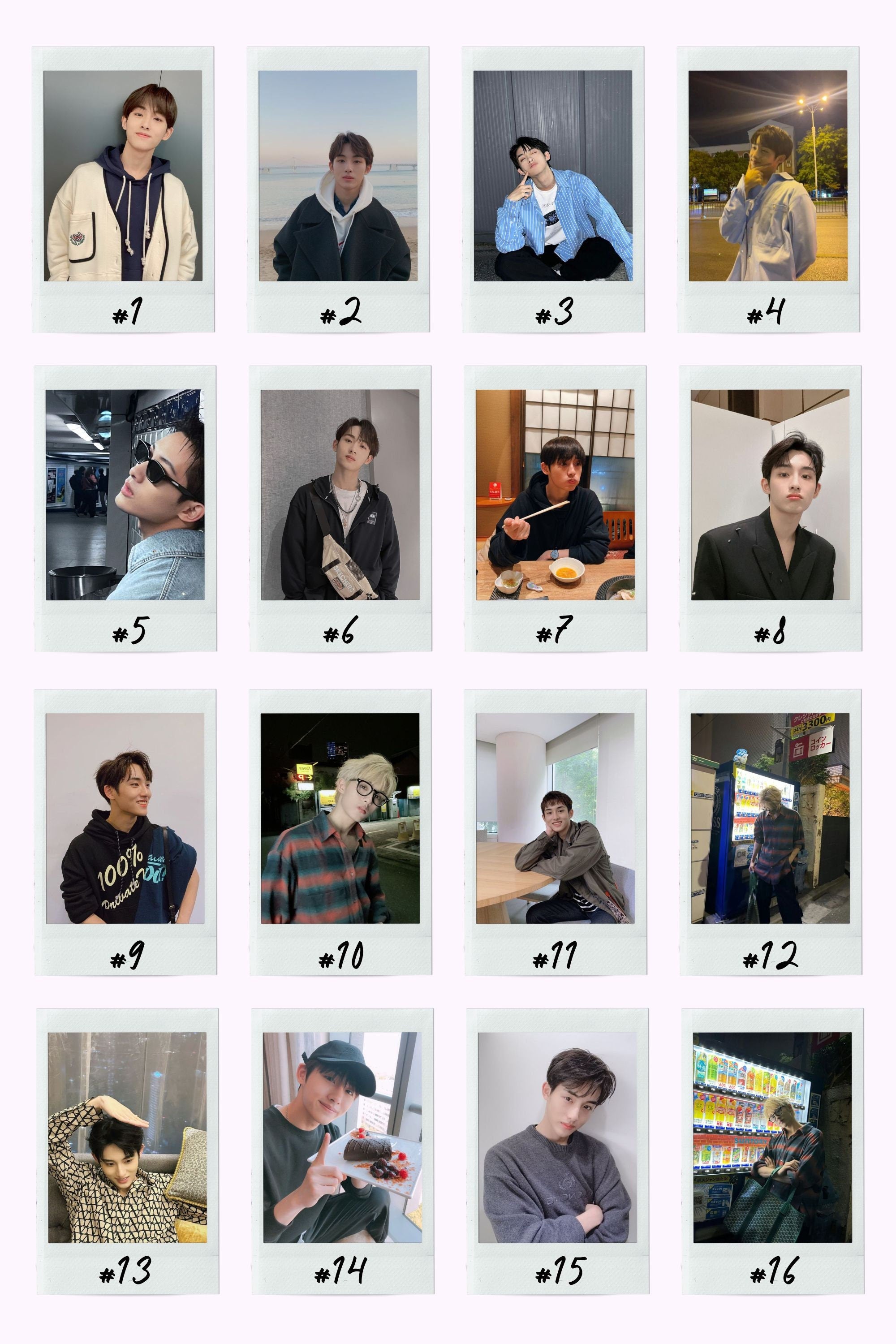 WayV Boyfriend Material Instant Photos