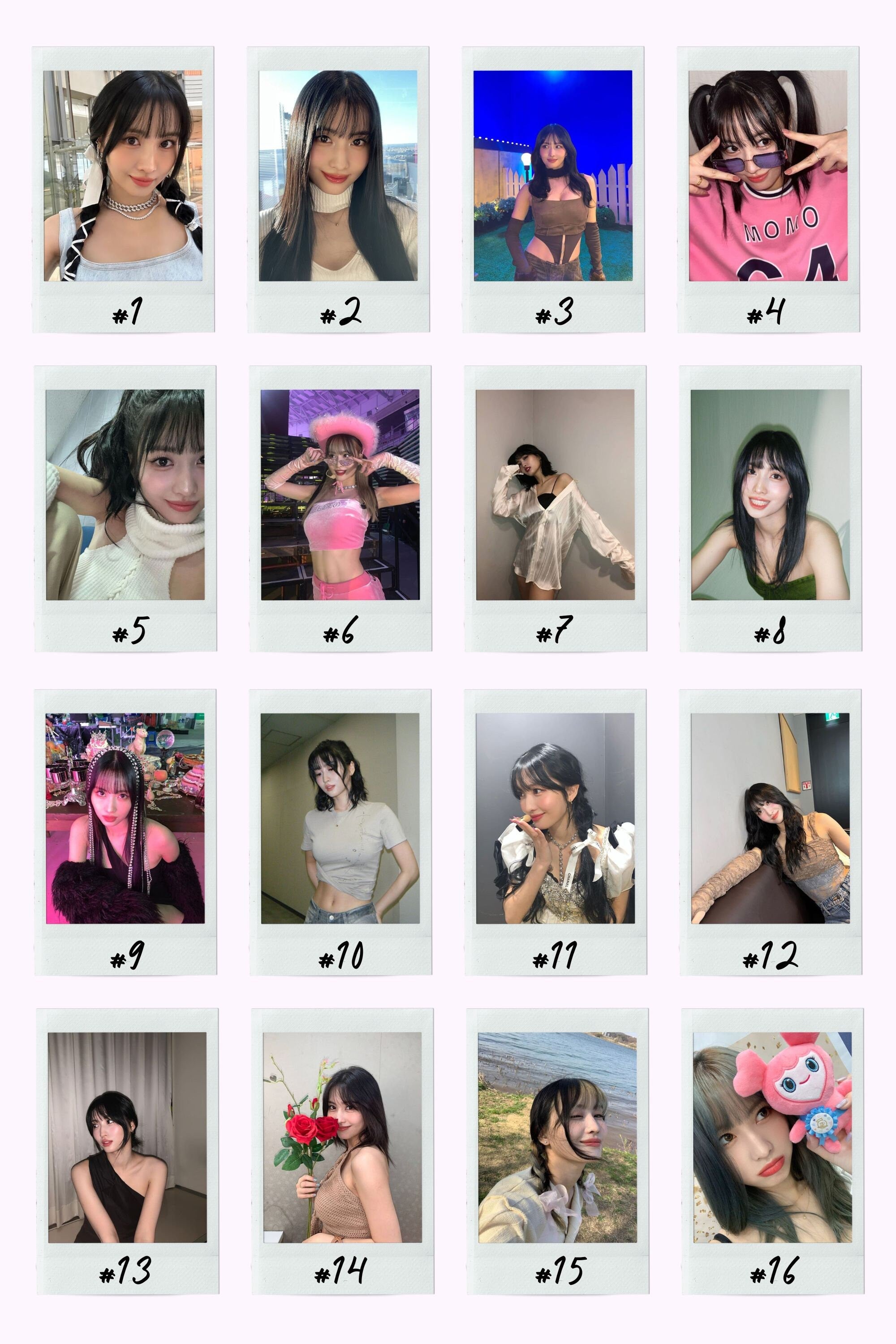 Twice Girlfriend Material Instant Photos