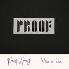 BTS "Proof" Album Vinyl Decals (19 Colors to Choose From!)