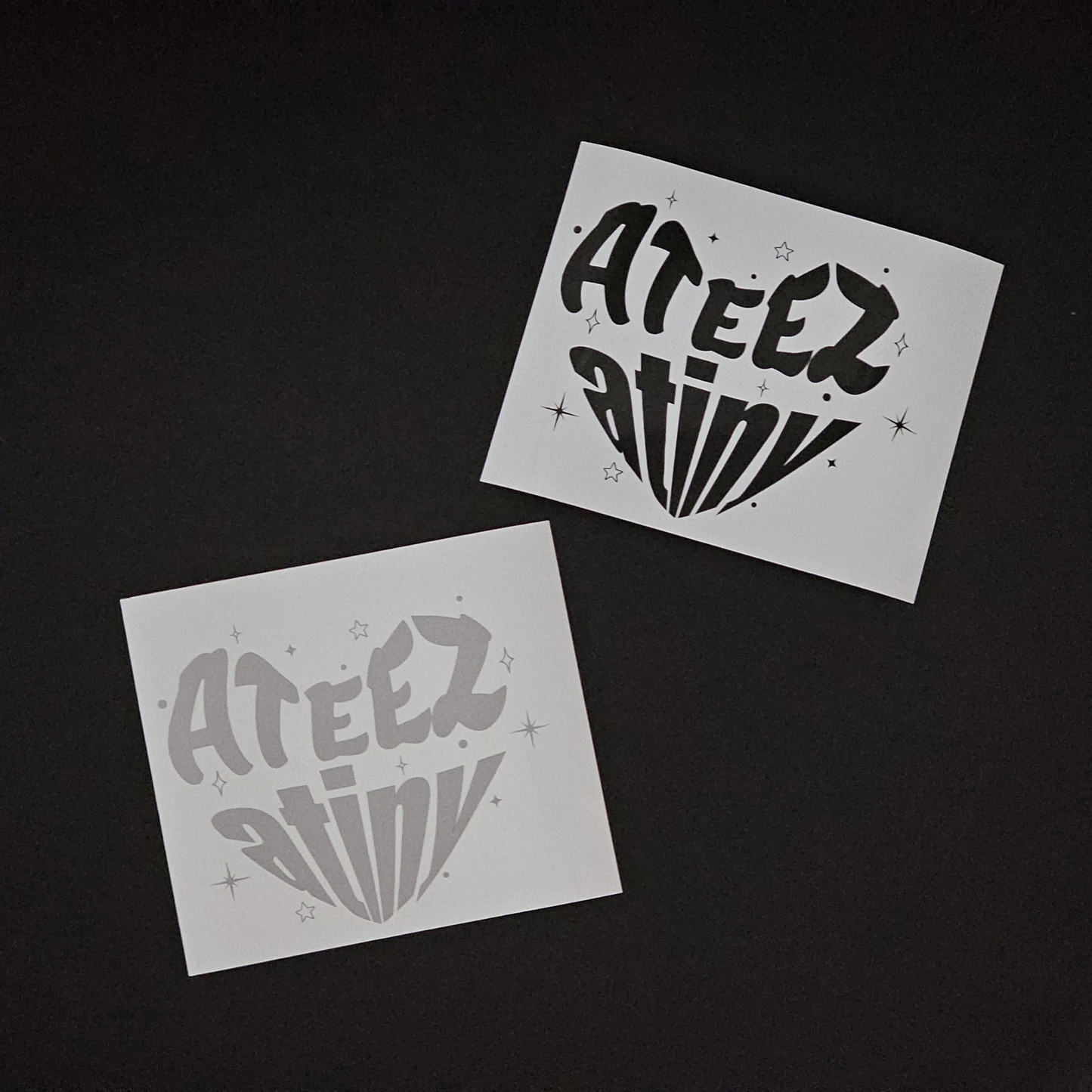 ATEEZ/ATINY Heart Vinyl Decal (19 Colors to Choose From!)