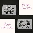 Stray Kids SKZOO Characters w/ Names Vinyl Decals