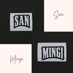 ATEEZ "Work" Style Name Vinyl Decals