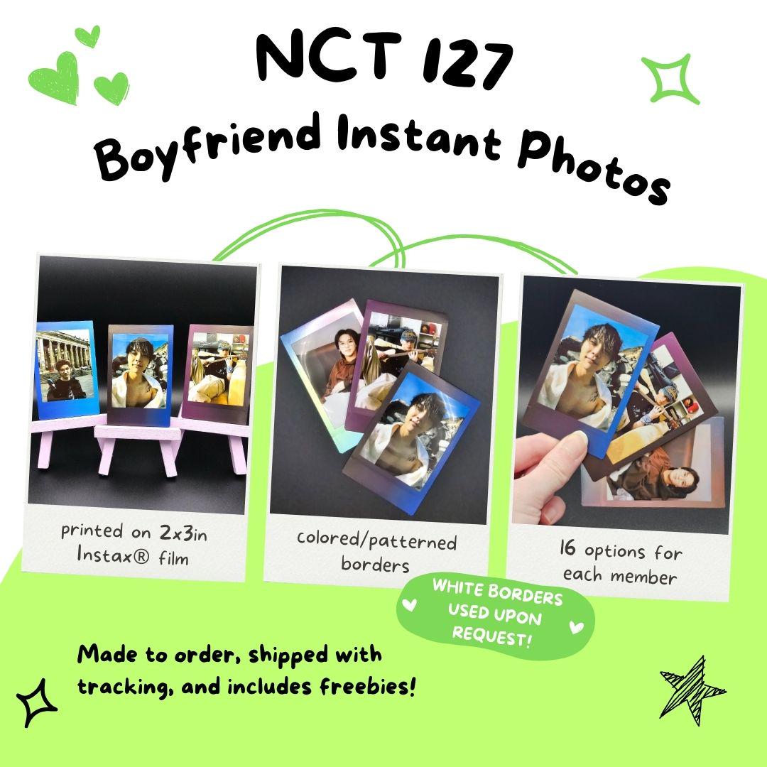 NCT 127 Boyfriend Material Instant Photos
