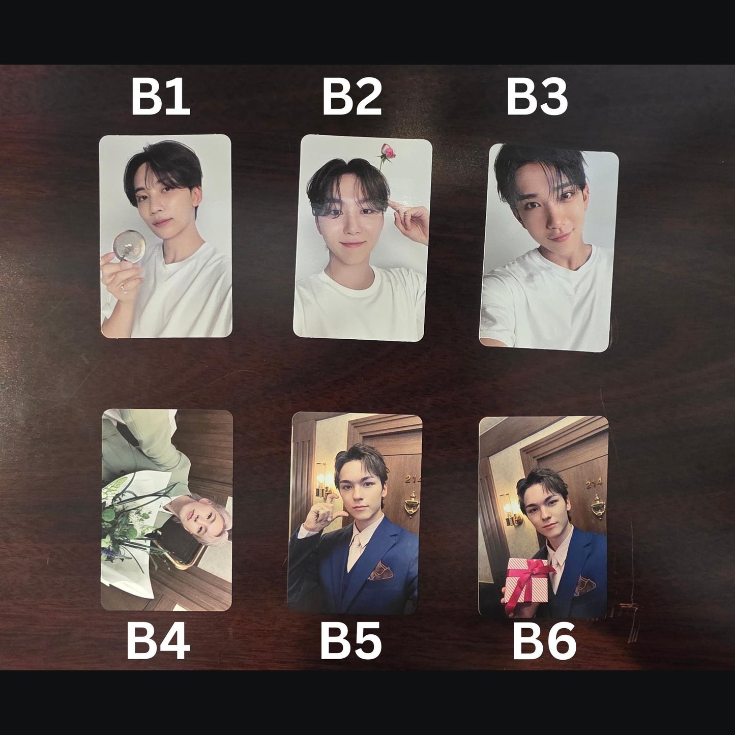 Assorted Seventeen Official Photocards (Spill the Feels / 17 Is Right Here)