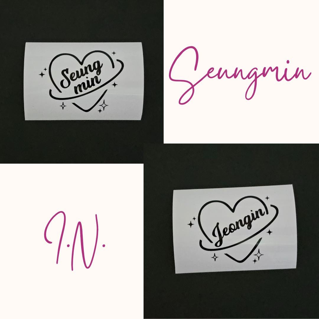 SKZ Planet Heart Vinyl Decals