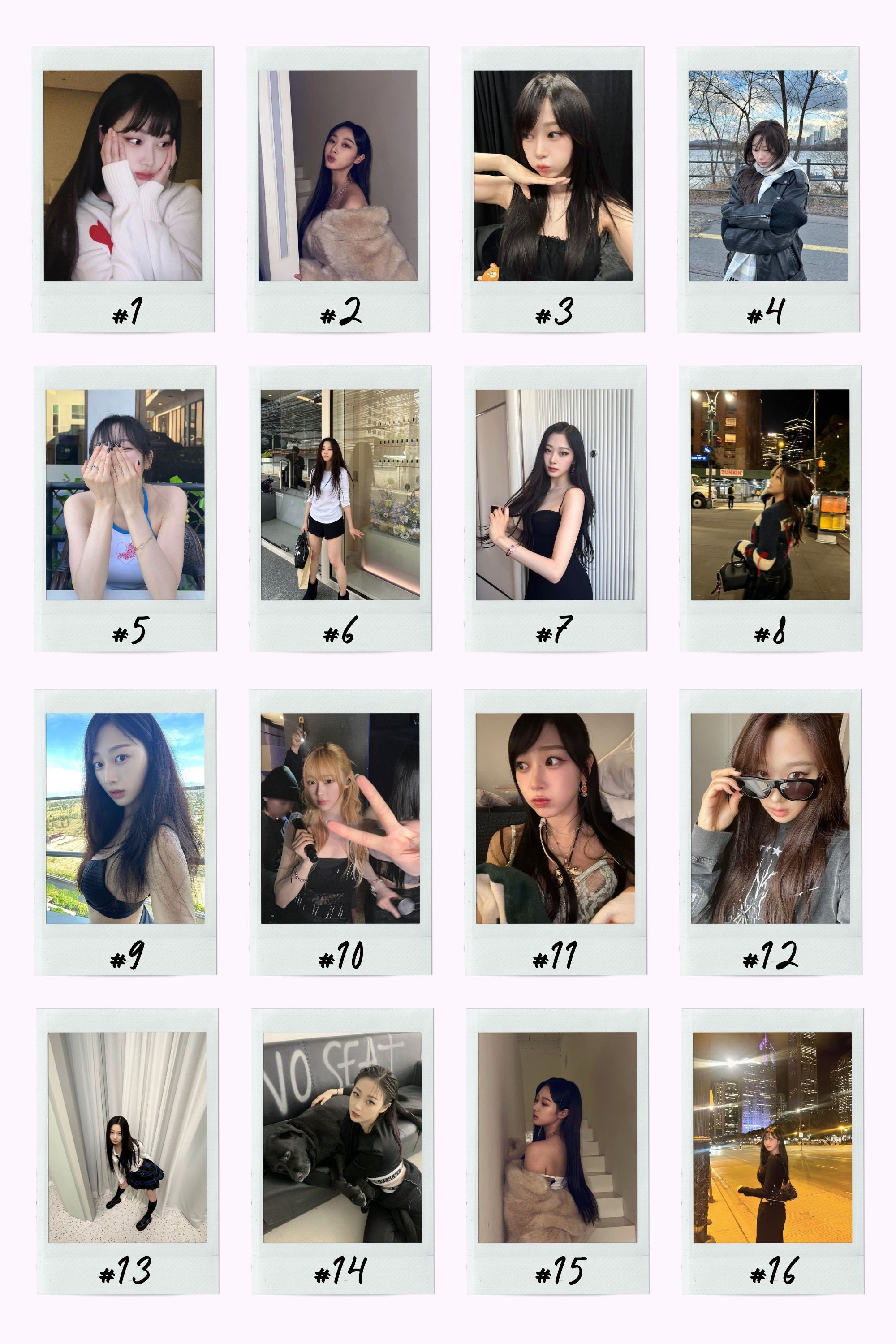 aespa Girlfriend Instant Photos