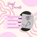 BTS "Love Yourself" Album Vinyl Decals (3 Colors to Choose From!)