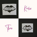 P1Harmony Graffiti Heart Vinyl Decals