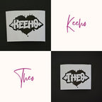 P1Harmony Graffiti Heart Vinyl Decals