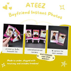 ATEEZ Boyfriend Material Instant Photos